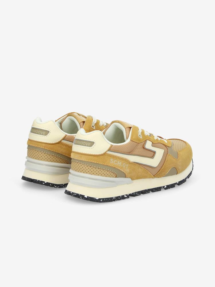 CAPE CODE RUNNER M - SUEDE/MESH/NAP. - CAMEL/WHITE